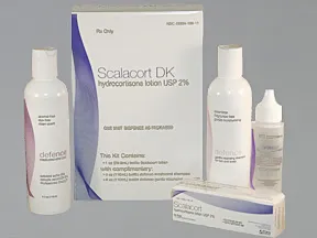 Scalacort DK 2 %-2 %-2 % topical combo pack