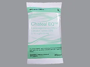 Chateal EQ (28) 0.15 mg-0.03 mg tablet