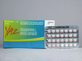YAZ (28) 3 mg-0.02 mg tablet