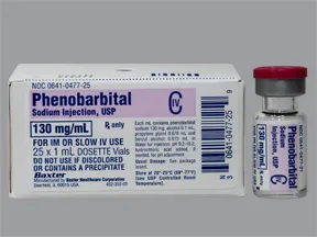 phenobarbital sodium 130 mg/mL injection solution