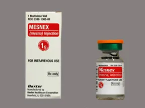 Mesnex 100 mg/mL intravenous solution