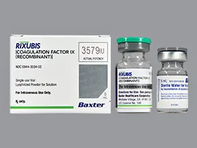 Rixubis 3,000 unit intravenous solution