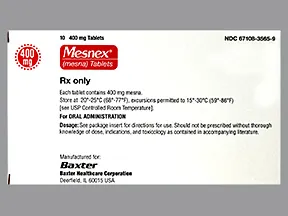 Mesnex 400 mg tablet