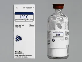 Ifex 3 gram intravenous solution