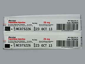famotidine (PF) 20 mg/50 mL in 0.9 % NaCl (iso) intravenous piggyback