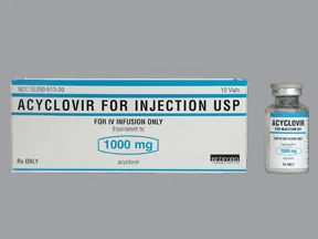 acyclovir sodium 1,000 mg intravenous solution