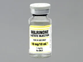 milrinone 1 mg/mL intravenous solution