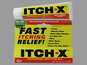 ITCH-X 1 %-10 % topical gel