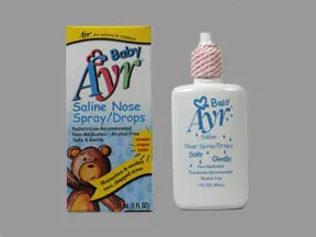 Baby Ayr Saline 0.65 % nasal drops