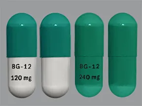 Tecfidera 120 mg (14)-240 mg (46) capsule,delayed release