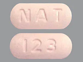 This medicine is a light pink, oblong, tablet imprinted with. 