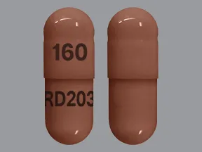 propranolol ER 160 mg capsule,24 hr,extended release