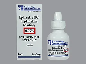 epinastine 0.05 % eye drops