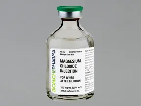magnesium chloride 200 mg/mL (20 %) injection solution