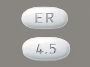Mirapex ER 4.5 mg tablet,extended release