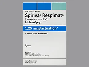 Spiriva Respimat 1.25 mcg/actuation solution for inhalation