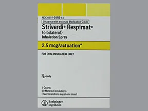 Striverdi Respimat 2.5 mcg/actuation solution for inhalation