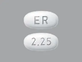 Mirapex ER 2.25 mg tablet,extended release