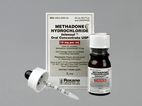 Methadone Intensol 10 mg/mL oral concentrate