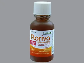 Floriva (fluoride-vitamin D3) 0.25 mg (0.55 mg)-400 unit/mL oral drops