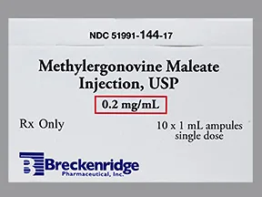 methylergonovine 0.2 mg/mL (1 mL) injection solution