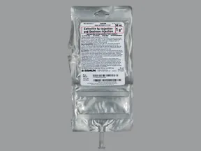 cefoxitin 1 gram/50 mL in dextrose, iso-osmotic intravenous piggyback