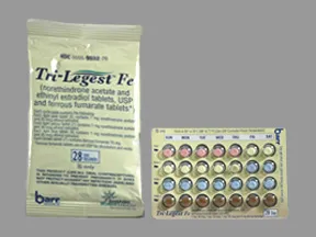 Tri-Legest Fe 1-20 (5)/1-30(7)/1mg-35mcg(9) tablet