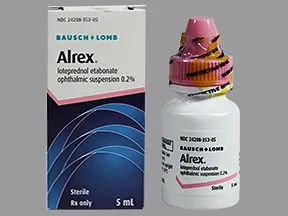 Alrex 0.2 % eye drops,suspension