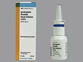 ipratropium bromide 21 mcg (0.03 %) nasal spray