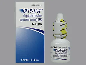 Bepreve 1.5 % eye drops