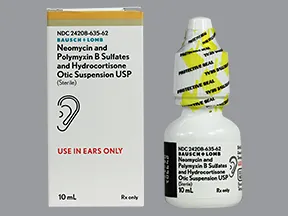 neomycin-polymyxin-hydrocort 3.5 mg-10,000 unit/mL-1 % ear drops,susp