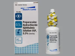 proparacaine 0.5 % eye drops