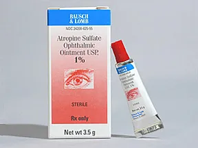 atropine 1 % eye ointment