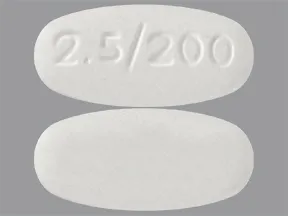 Consensi 2.5 mg-200 mg tablet