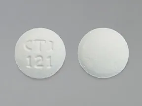 This medicine is a white, round, film-coated, tablet imprinted with 