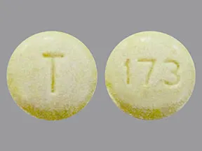 This medicine is a light yellow, round, tablet imprinted with 