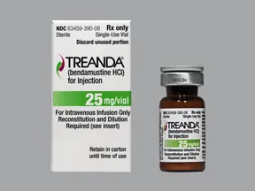 Treanda 25 mg intravenous powder for solution