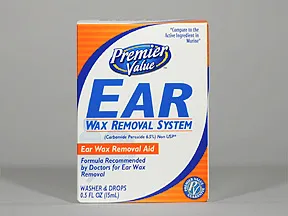 Ear Wax Removal System 6.5 % drops : Uses, Side Effects, Interactions
