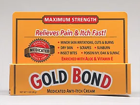 Gold Bond Medicated Anti-Itch 1 %-1 % topical cream
