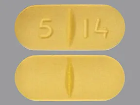 This medicine is a yellow, oblong, scored, film-coated, tablet imprinted with 
