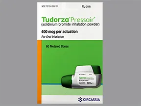 Tudorza Pressair 400 mcg/actuation breath activated
