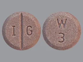 warfarin 3 mg tablet