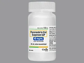 fluconazole 40 mg/mL oral suspension