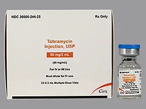 tobramycin 40 mg/mL injection solution