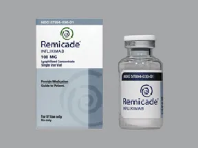 Remicade 100 mg intravenous solution