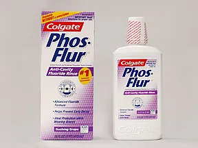 Phos-Flur 0.02 % fluoride (0.044 % sodium fluoride) dental solution