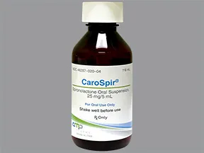 CaroSpir 25 mg/5 mL oral suspension