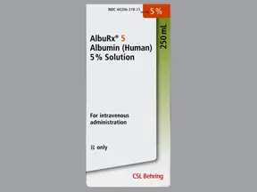 AlbuRx (Human) 5 % intravenous solution