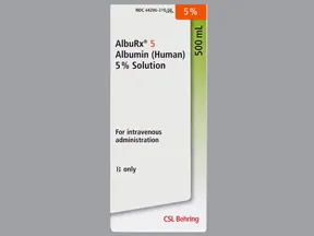 AlbuRx (Human) 5 % intravenous solution