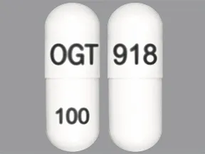 Zavesca 100 mg capsule